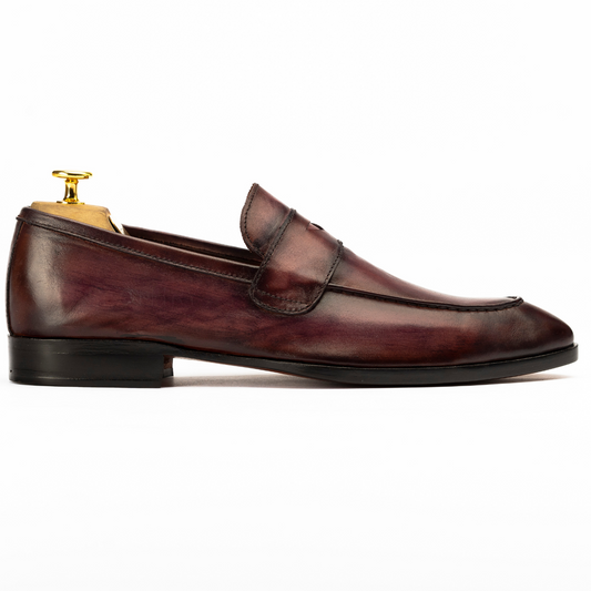 The Alwin | Purple Patina Loafer