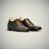 The Bramwell | Green Patina Oxford