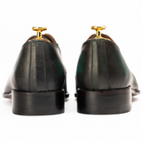 Men’s Green Patina Leather Oxford Dress Shoes