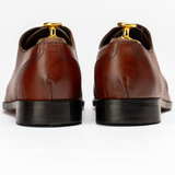 Men’s Brown Leather Split-Toe Derby Formal Shoes