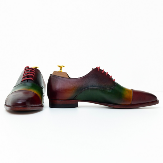 The Irwin | Multicolor Captoe Oxford