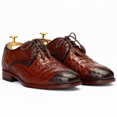 The Jalen | Crocodile Embossed Calfskin