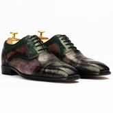 The Jessop | Ostrich Captoe Oxford