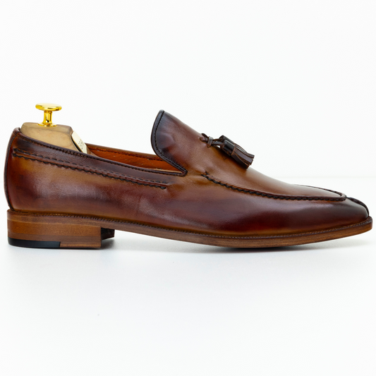 The Latham | Hand Painted Tassel Loafer