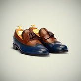 The Norwin | Two Toned Brogue Loafer