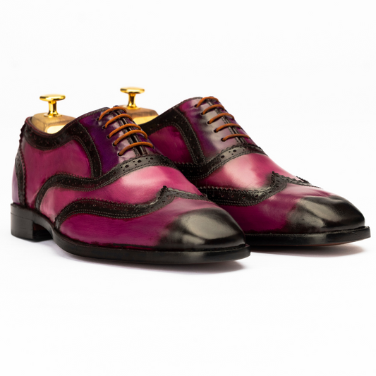 The Pascal | Wingtip Pink Patina