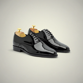 The Ulwin | Black Patent Dress Shoe