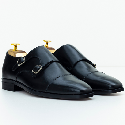 The Wystan | Black Calf Leather