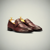 The Alwin | Purple Patina Loafer