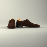 The Briston | Suede Brown Monk Strap