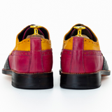 Men’s Black Full-Grain Leather Derby Dress Shoes