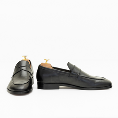 The Barden | Black Penny Loafer