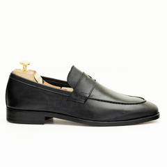 The Barden | Black Penny Loafer