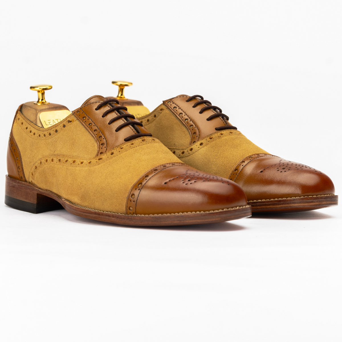 The Bellamy | Dual Tone Suede Leather