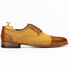 The Bellamy | Dual Tone Suede Leather