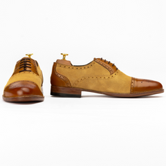 The Bellamy | Dual Tone Suede Leather