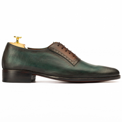 The Bramwell | Green Patina Oxford