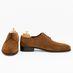 The Calvin | Brown Suede Derby