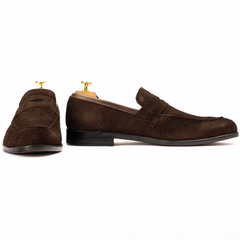 The Caswell | Brown Suede Loafer