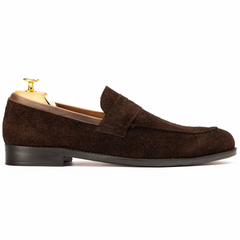 The Caswell | Brown Suede Loafer