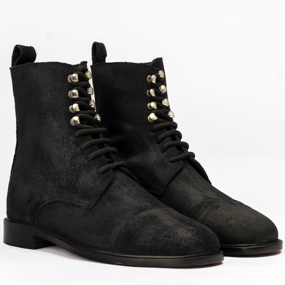 The Cormac | Black Suede Derby
