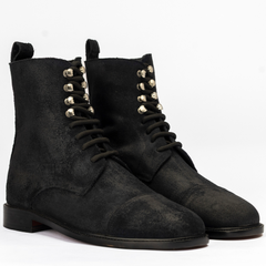 The Cormac | Black Suede Derby
