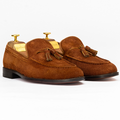 The Farron | Suede Tassel Loafer