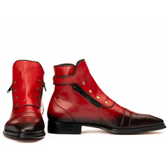The Fenric | Red Patina Military Style