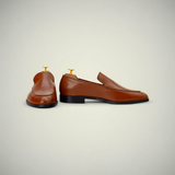 Men’s Full-Grain Calf Leather Slip-On Dress Shoes