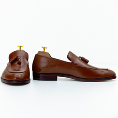 The Ives | Brown Tassel Loafer