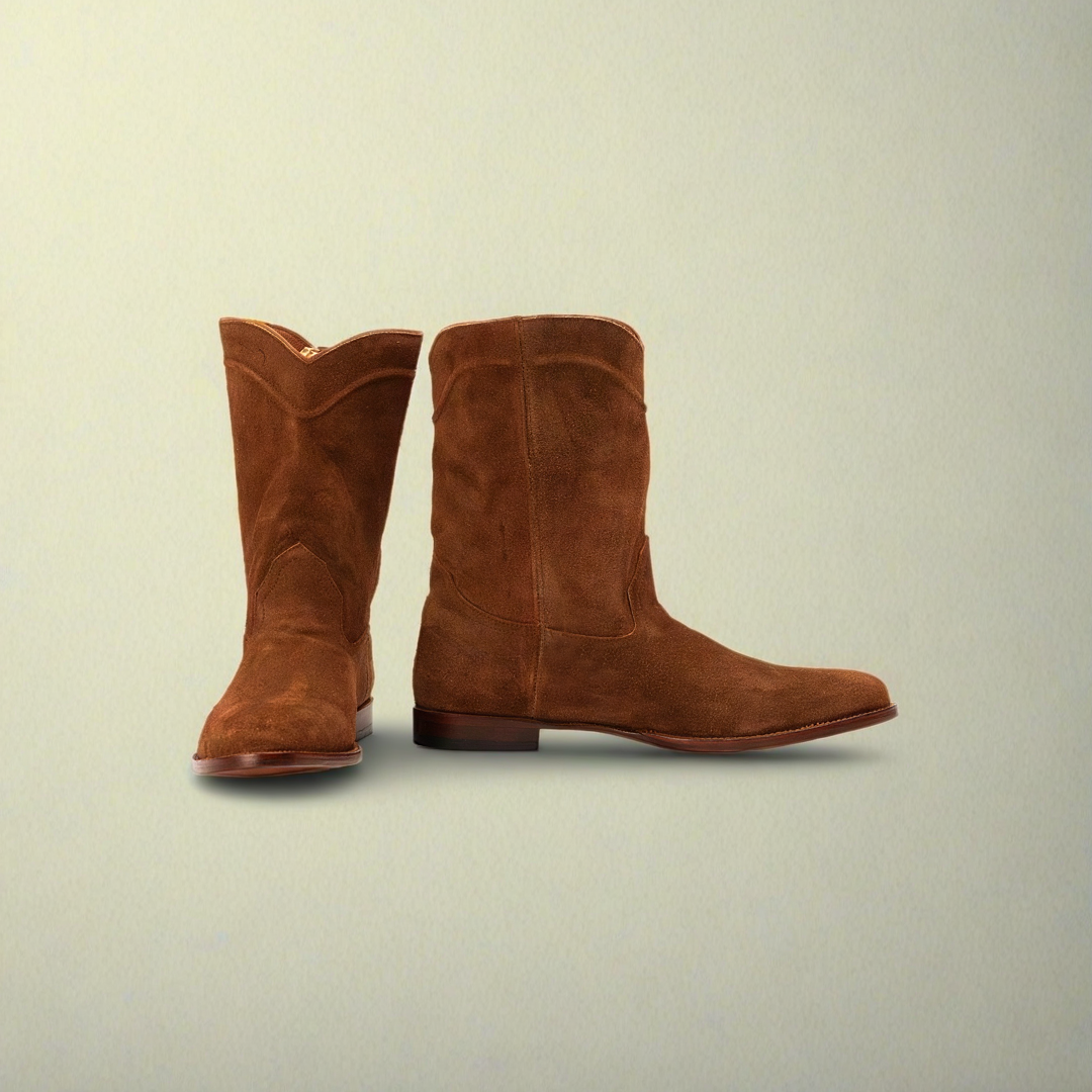 The Jackson | Suede Cowboy Boots