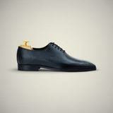 Men’s Black Leather Bond-Inspired Oxford Dress Shoes