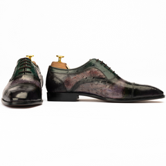 The Jessop | Ostrich Captoe Oxford
