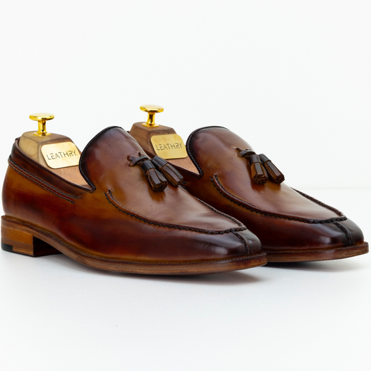The Latham | Hand Painted Tassel Loafer