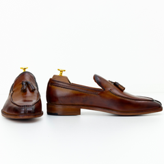 The Latham | Hand Painted Tassel Loafer