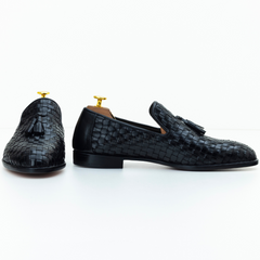 The Merritt | Woven Leather Loafer