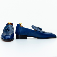 The Perrin | Crocodile Tassel Loafer