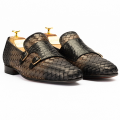 The Prescott | Woven & Croc Embossed