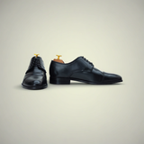 Men’s Black Leather Formal Oxford Dress Shoes