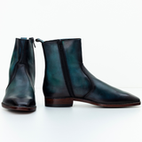 The Ulan | Turquoise Patina Leather