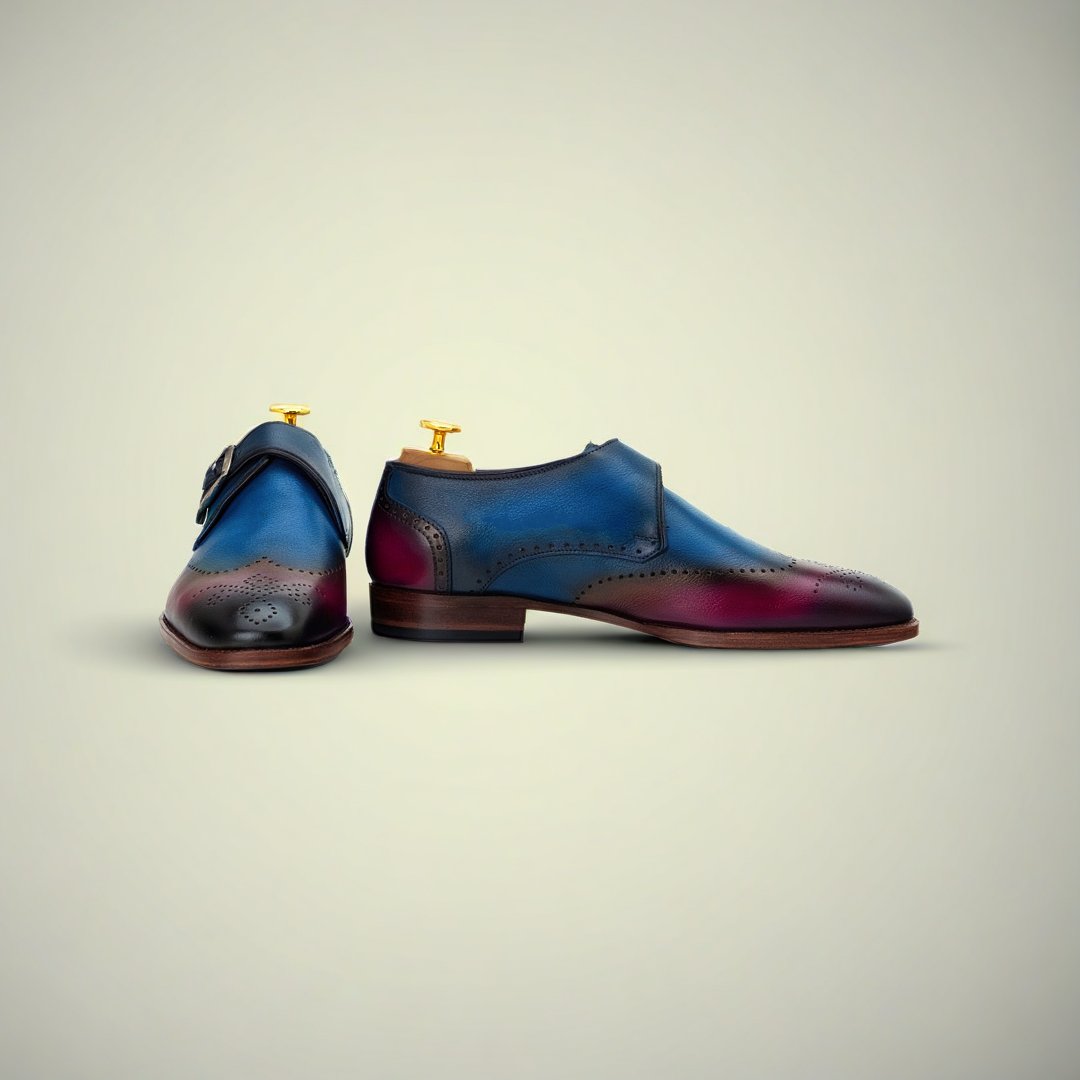 The Ursin | Handpainted Monk Strap