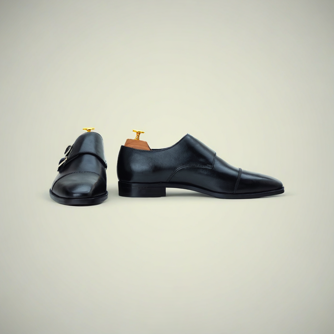 The Wystan | Black Calf Leather