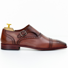 The Zarek | Cap Toe Monk Strap