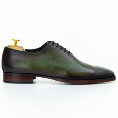 The Ewan | Green Handmade Oxford