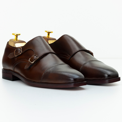 The Florent | Dark Brown Double Monk