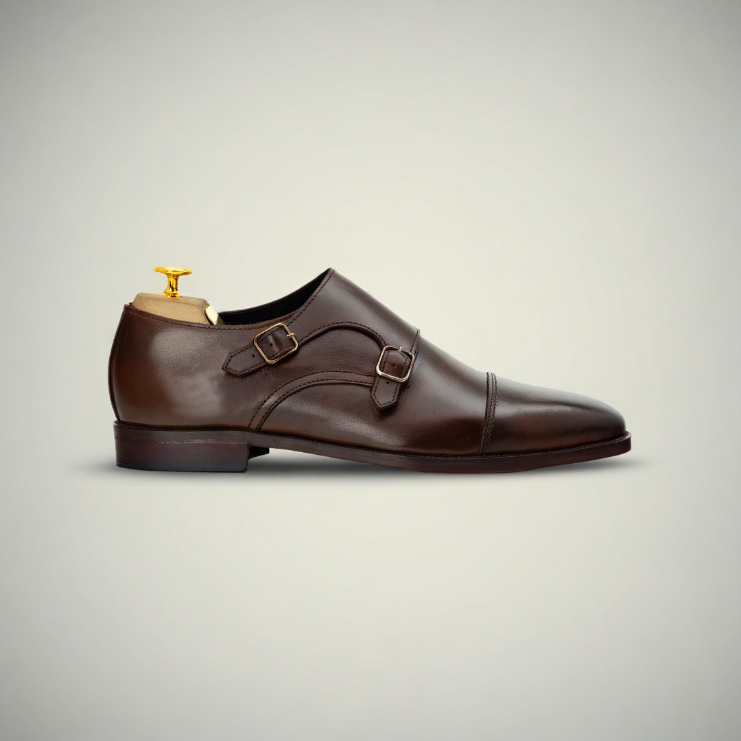 The Florent | Dark Brown Double Monk