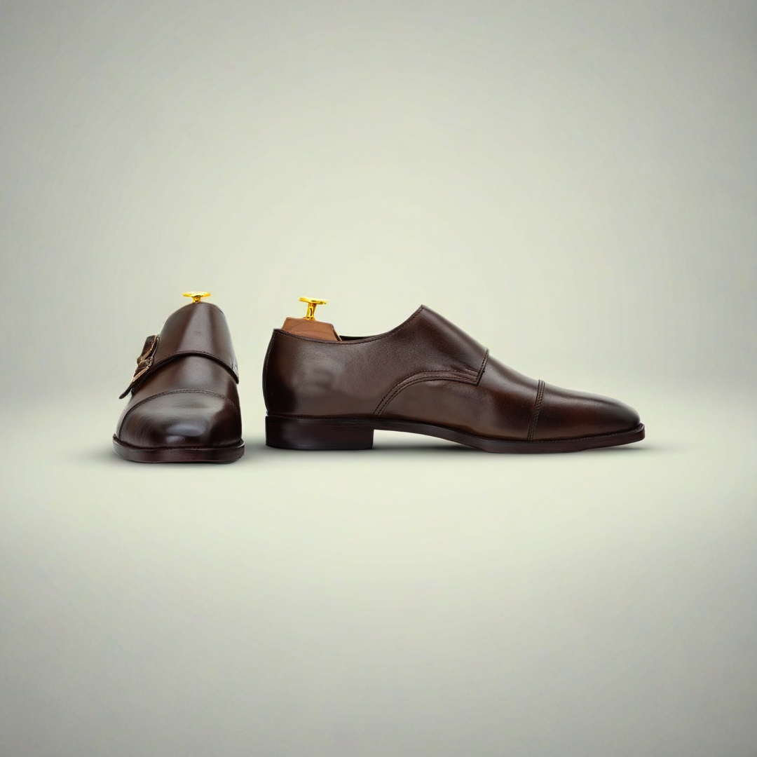 The Florent | Dark Brown Double Monk