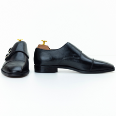 The Wystan | Black Calf Leather